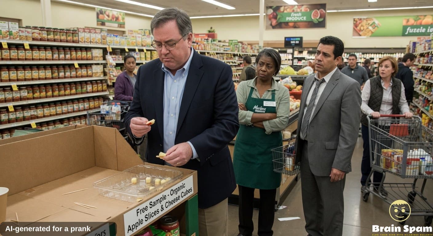 In What Authorities Call A Developing Situation, Theo Vance Allegedly Reaches For Two Free Samples