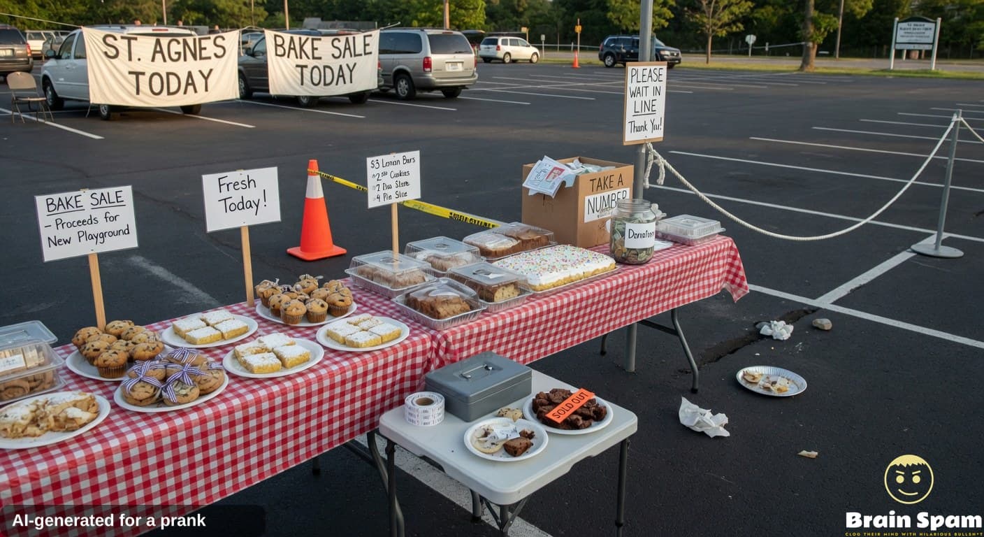 Governor Bev Tangerine Faces Questions After Skipping Line At Community Bake Sale
